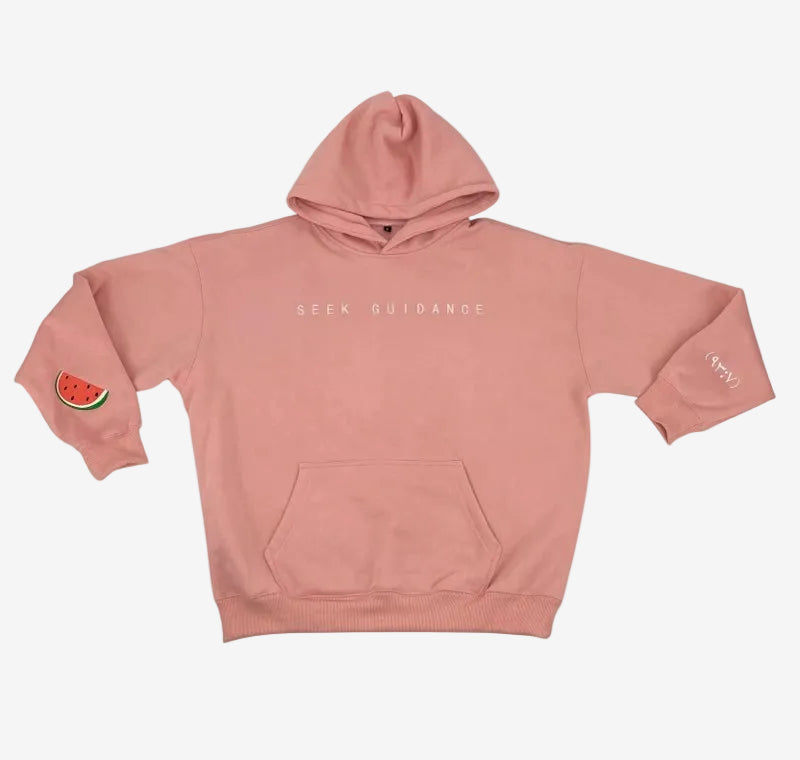 Dusty Rose "Seek Guidance" Hoodie