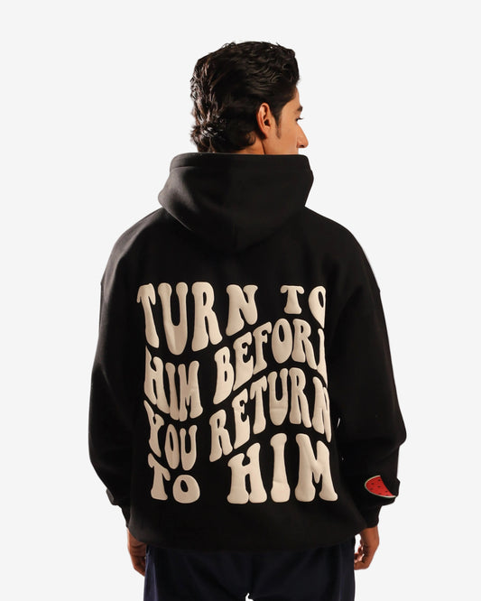 Black "Turn to Him..." Hoodie