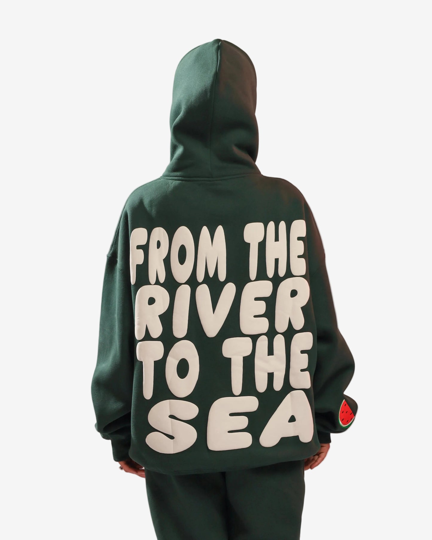 Dark Green "Falastin" Hoodie