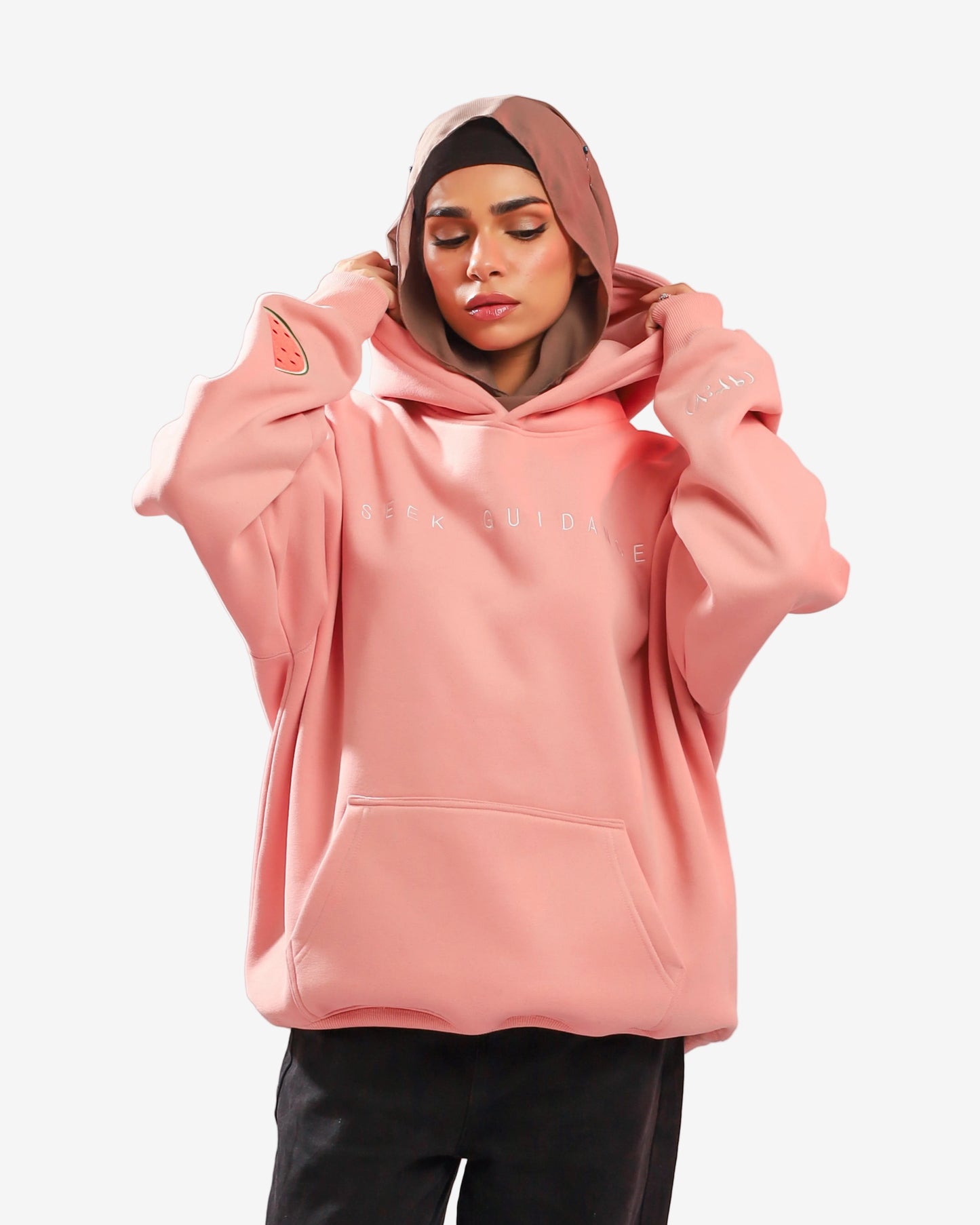 Dusty Rose "Seek Guidance" Hoodie