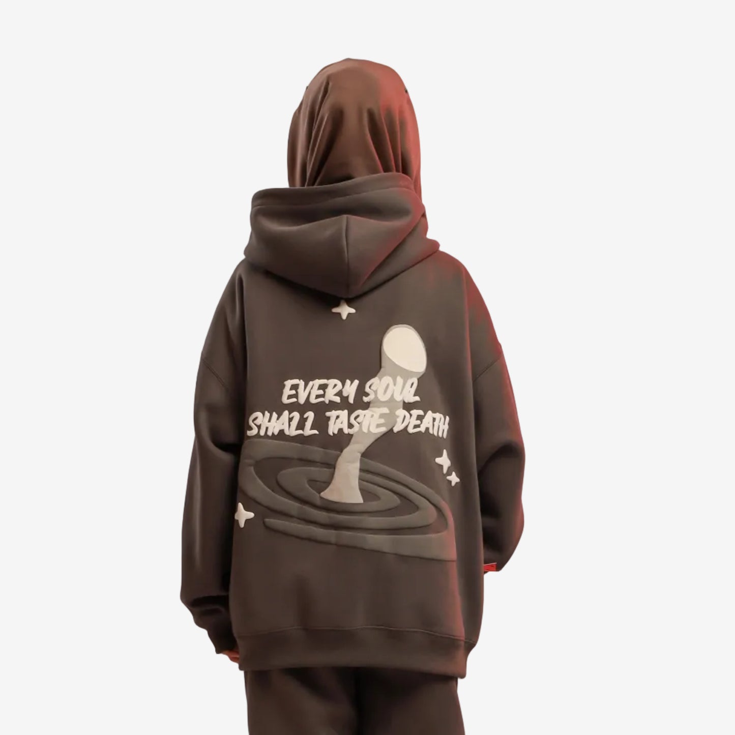 Dark Grey "The Inevitable" Zip-Up Hoodie