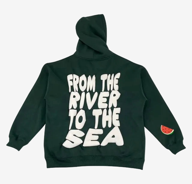 Dark Green "Falastin" Hoodie